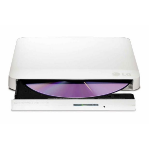 LG Slim DVD író külső fehér dobozos /GP57EW40/
