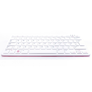 Raspberry Pi 400 Mini PC Fehér-Piros (Német kiosztás)