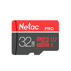 NETAC 32GB P500 Extreme Pro Micro SDHC Memóriakártya + SD adapter