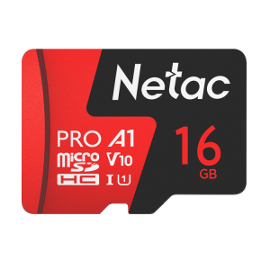 NETAC 16GB P500 Extreme Pro Micro SDHC Memóriakártya + SD adapter
