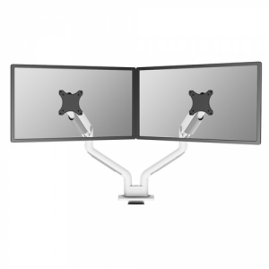 Newstar DS70S-950WH2 17"-35" LCD TV/Monitor asztali tartó - Fehér (2 kijelző)