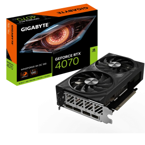 Gigabyte GeForce RTX 4070 12GB GDDR6X Windforce 2X OC 12G (GV-N4070WF2OC-12GD)