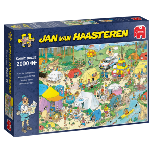 Jumbo Jan van Haasteren Kemping az erdőben - 2000 darabos puzzle