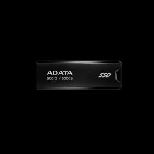 ADATA 500GB SC610 USB 3.2 Gen2 Külső SSD - Fekete (SC610-500G-CBK/RD)