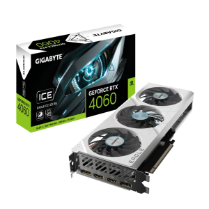 Gigabyte GeForce RTX 4060 8GB GDDR6 Eagle OC ICE (GV-N4060EAGLEOC ICE-8GD)