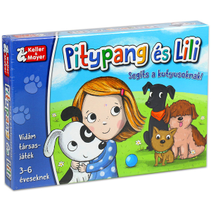 Keller & Mayer Pitypang és Lili Segíts a kutyusoknak! kártyajáték