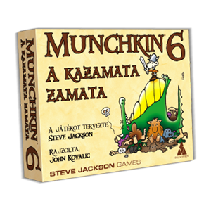 Steve Jackson Games Munchkin 6 - A kazamata zamata stratégiai társasjáték kiegészítő