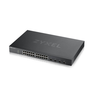 ZyXEL XGS1930-28 Gigabit Smart Switch Fekete + STANDALONE OR NEBULAFLEX CLOUD