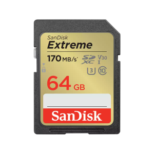 Sandisk Extreme 64GB SDXC UHS-I Memóriakártya