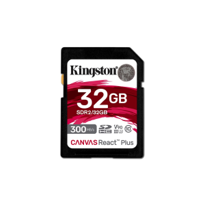 Kingston Canvas React Plus 32GB SDXC UHS-II Memóriakártya