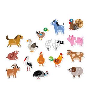 CZUCZU Falusi állatok - 30 darabos maxi puzzle