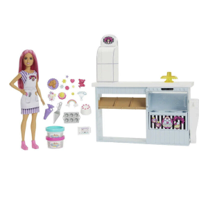Mattel Barbie Kézműves Cukrászműhely játékszett