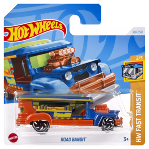 Mattel Hot Wheels Road Bandit autó - Kék/Narancssárga