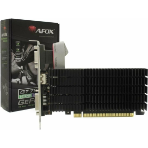 AFOX Geforce GT710 1GB DDR3 Low Profile Videókártya (AF710-1024D3L5-V3)