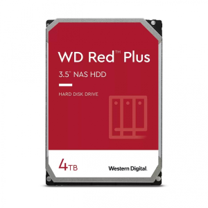 Western Digital 4TB Red Plus (CMR,256MB) SATA3 3.5" NAS HDD (WD40EFPX)