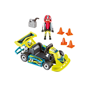 Playmobil Action Go-Kart versenyző
