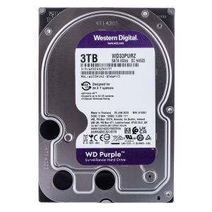 Western Digital 3TB Purple SATA3 3.5" DVR HDD (WD33PURZ)