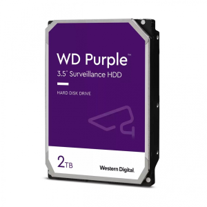 Western Digital 2TB Purple Surveillance SATA3 3.5" DVR HDD (WD23PURZ)