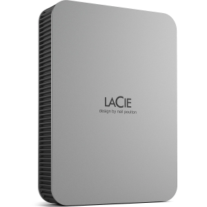 LaCie 4TB Mobile Drive (2022) USB Type-C Külső HDD - Ezüst (STLP4000400)