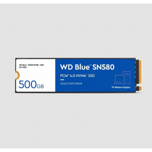 Western Digital 500GB Blue SN580 2.5" M.2 NVMe SSD (WDS500G3B0E)