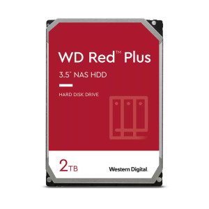 Western Digital 2TB Red Plus SATA3 3.5" NAS HDD (WD20EFPX)