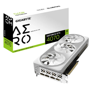 Gigabyte GeForce RTX 4070 12GB GDDR6X Aero OC V2 12G (GV-N4070AERO OCV2-12GD)