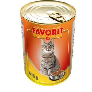 Cargill Favorit macskaeledel konzerv baromfi húsos 415g