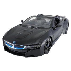Rastar : BMW i8 Roadster távirányítós autó - (1:12) - Fekete