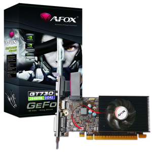 AFOX Geforce GT730 1GB DDR3 Low Profile Videókártya (AF730-1024D3L7-V1)