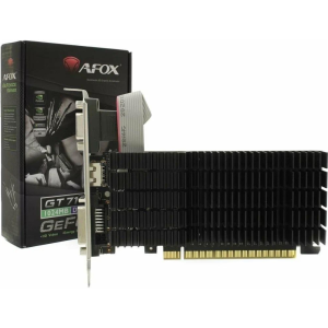 AFOX Geforce GT710 1GB DDR3 Low Profile Videókártya (AF710-1024D3L5-V3)
