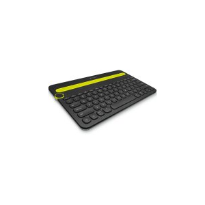 Logitech Bluetooth® Multi-Device Keyboard K480 billentyűzet QWERTY Orosz Fekete, Lime (920-006368)