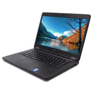 Dell Latitude E5450 Notebook Fekete (14" / Intel i5-5300U / 8GB / 128GB SSD) - Használt (DELLE5450_I5-5300U_8_128SSD_NOCAM_HD_EU_INT_A)