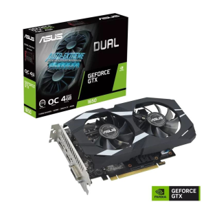 Asus GeForce GTX 1650 4GB DUAL OC EVO videokártya (DUAL-GTX1650-O4GD6-P-EVO) (DUAL-GTX1650-O4GD6-P-EVO)