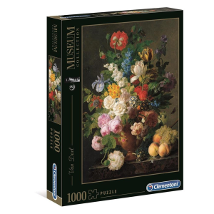 Clementoni Puzzle 1000 db Museum Collection - Van Dael - Csendélet gyümölcsökkel