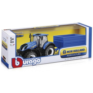 BBurago 1/32 traktor - New Holland traktor utánfu (98019)