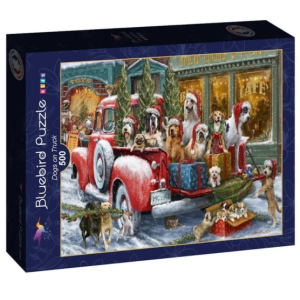 Bluebird 500 db-os puzzle - Dogs on Truck (90522)