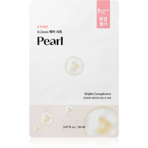 ETUDE 0.2 Therapy Air Mask Pearl fehérítő gézmaszk revitalizáló hatású 20 ml