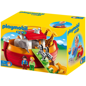Playmobil 1-2-3 6765 Hordozható Noé bárkája (067654)