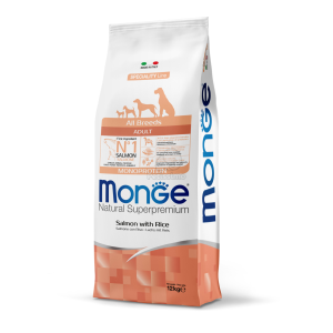 Monge Speciality Line All Breeds Adult Monoprotein - lazac, rizs 2,5 kg