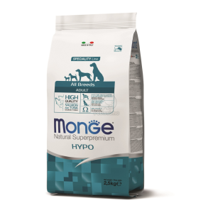  Monge Speciality Line All Breeds Adult Hypoallergenic száraz kutyatáp - lazac & tonhal 2,5 kg