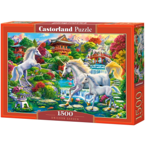 Castorland 1500 db-os puzzle - Unicorn Garden (C-152117)