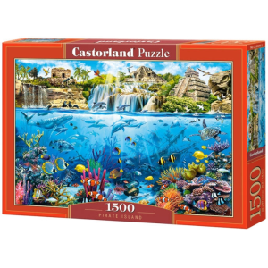 Castorland 1500 db-os puzzle - Kalózsziget (C-152049)