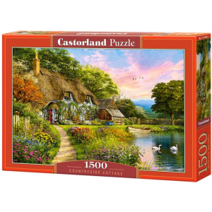 Castorland 1500 db-os puzzle - Vidéki kunyhó (C-151998)