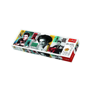 Trefl Elvis Presley montázs 500db-os panoráma puzzle - Trefl