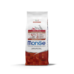  Monge Speciality Line Mini Puppy & Junior Monoprotein száraz kutyatáp - bárány, rizs 7,5 kg