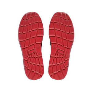 CXS TEXLINE DOLIN S1 cipő, acéllal. sp., fekete-piros, 44-es méret
