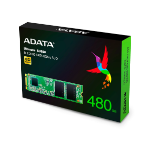 ADATA 480GB Ultimate SU650 M.2 SATA3 SSD (ASU650NS38-480GT-C)
