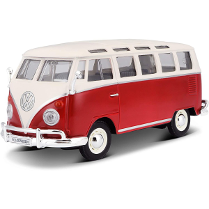 Maisto VW Bus Samba busz fém modell (1:25) (531956)