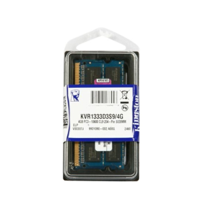 Kingston Technology ValueRAM 4GB 1333MHz DDR3 Non-ECC CL9 SODIMM memóriamodul 1 x 4 GB (KVR1333D3S9/4G)