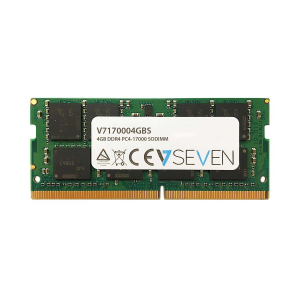 V7 V7170004GBS memóriamodul 4 GB 1 x 4 GB DDR4 2133 MHz (V7170004GBS)